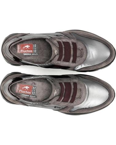 Scarpe sport per Donna FLUCHOS F1509 CALF BASALTO GRIS