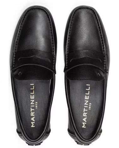 MOCASSINO UOMO MARTINELLI PACIFIC 1411-2496DYM NEGRO