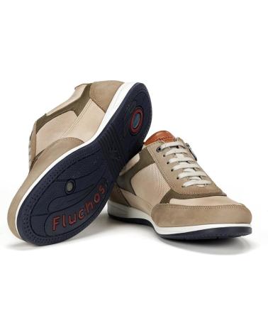 Deportivas de Hombre FLUCHOS DANIEL F1288 MARMOTA BEIGE