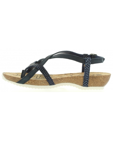 Sandalias de Mujer PANAMA JACK DARIA SNAKE B1 NAPA MARINO