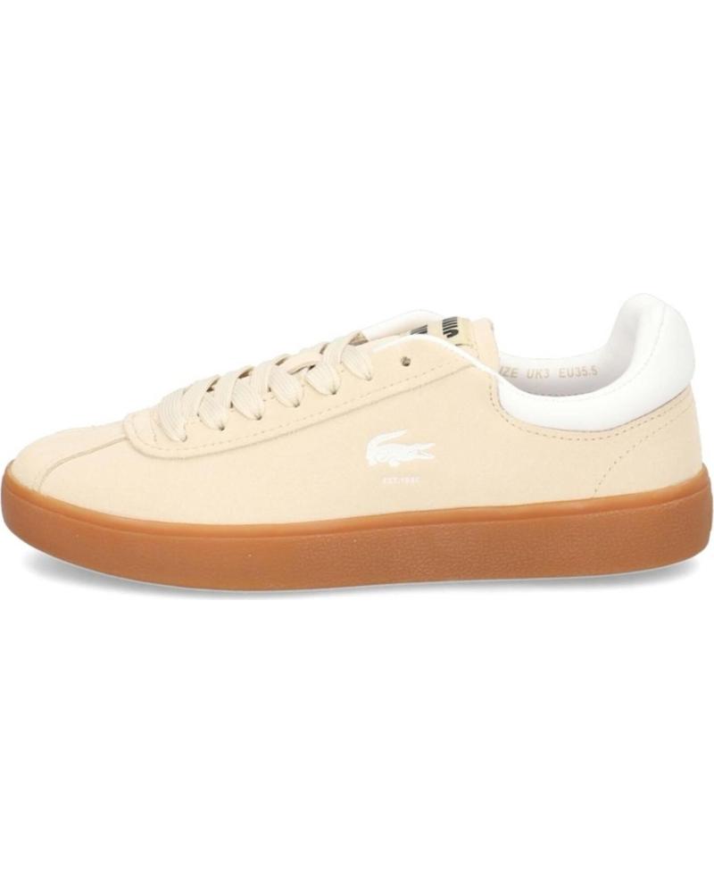 Sportivo per Uomo LACOSTE ZAPATILLAS BASESHOT BEIGE