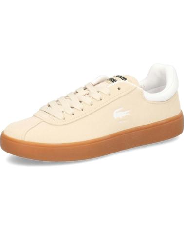 Sportivo per Uomo LACOSTE ZAPATILLAS BASESHOT BEIGE