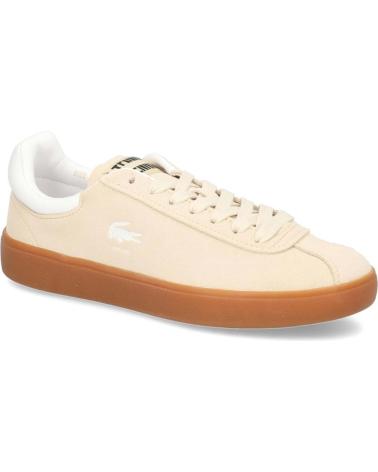 Sportivo per Uomo LACOSTE ZAPATILLAS BASESHOT BEIGE