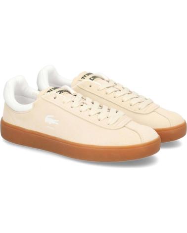 Sportivo per Uomo LACOSTE ZAPATILLAS BASESHOT BEIGE