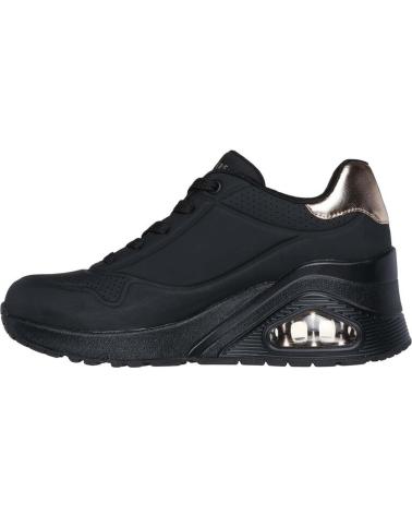 Deportivas de Mujer SKECHERS ZAPATILLAS UNO WEDGE NEGRO