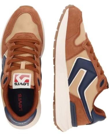 Esportes  de Homem LEVIS ZAPATILLAS LEVI´S CHARGE MARRóN