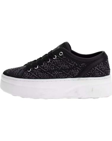 Sportif pour Femme GUESS ZAPATILLAS QUEENY NEGRO
