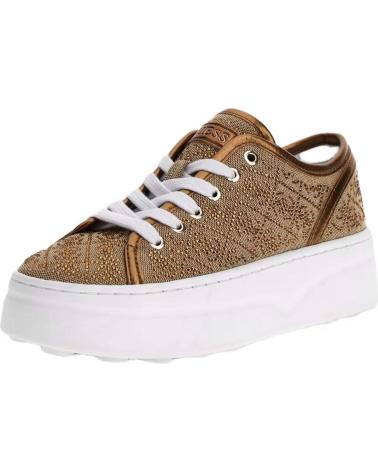 Deportivas de Mujer GUESS ZAPATILLAS QUEENY BEIGE