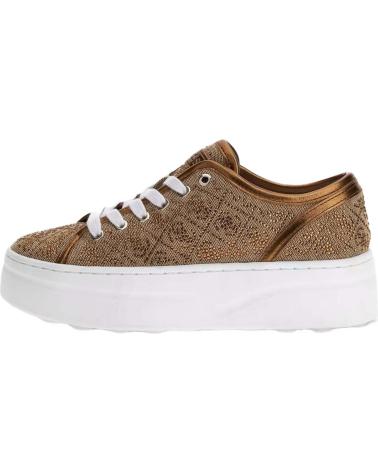 Sportif pour Femme GUESS ZAPATILLAS QUEENY BEIGE