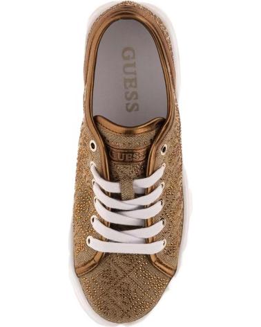 Deportivas de Mujer GUESS ZAPATILLAS QUEENY BEIGE