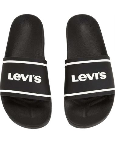 Chinelos de Homem LEVIS CHANCLAS LEVI´S JUNE 3D NEGRO