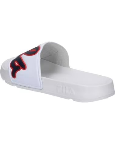 FILA CLAQUETTES SCRITTO HOMME BLANC BLANCO