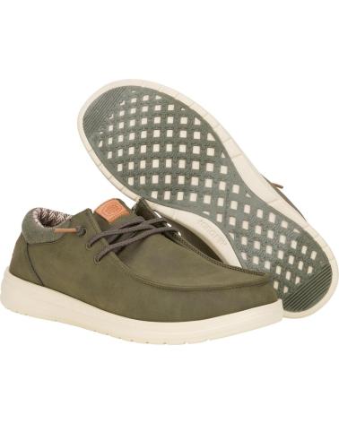 Mocasines de Hombre HEY DUDE HOMBRE MOCASNES PAUL CLASSIC 43352-337 OLIVE VARIOS COLORES
