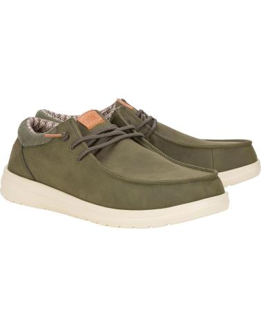 Mocasines de Hombre HEY DUDE HOMBRE MOCASNES PAUL CLASSIC 43352-337 OLIVE VARIOS COLORES