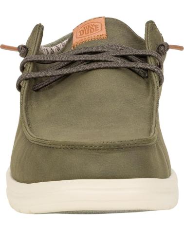Mocasines de Hombre HEY DUDE HOMBRE MOCASNES PAUL CLASSIC 43352-337 OLIVE VARIOS COLORES