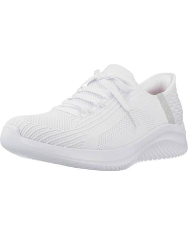 Sportivo per Donna SKECHERS ZAPATILLAS MUJER MODELO SLIP-INS ULTRA FLEX 3 0 TONAL STRETC WHT