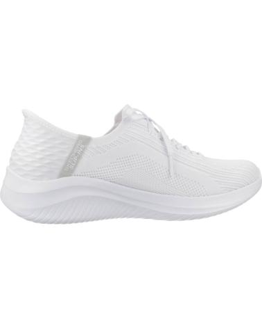 Sportivo per Donna SKECHERS ZAPATILLAS MUJER MODELO SLIP-INS ULTRA FLEX 3 0 TONAL STRETC WHT