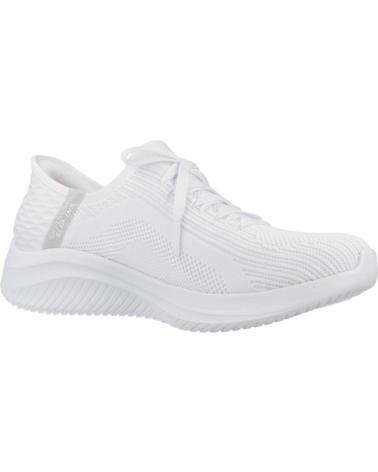 Sportivo per Donna SKECHERS ZAPATILLAS MUJER MODELO SLIP-INS ULTRA FLEX 3 0 TONAL STRETC WHT