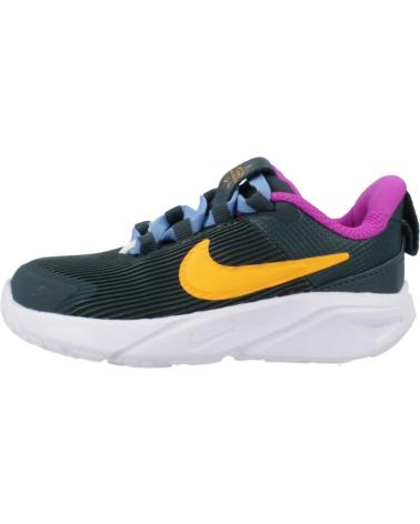 girl and boy Trainers NIKE ZAPATILLAS NINO MODELO STAR RUNNER 4 COLOR VERDE 300