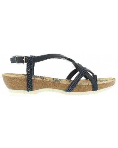 Sandalias de Mujer PANAMA JACK DARIA SNAKE B1 NAPA MARINO