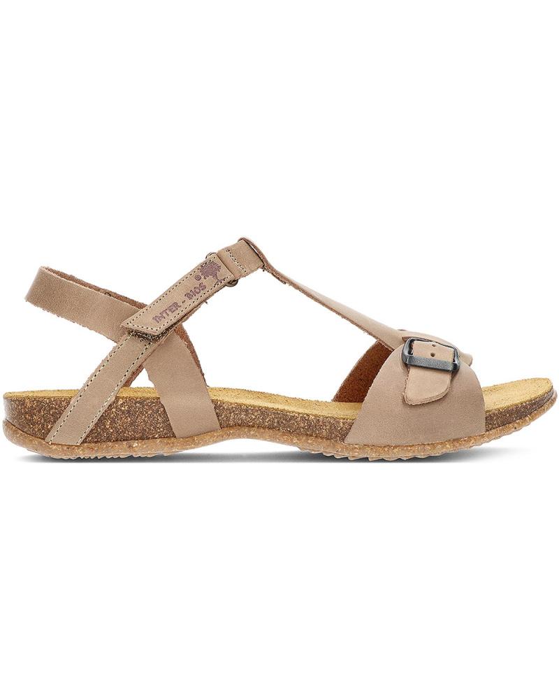 Sandales pour Femme INTERBIOS SANDALIAS AFRODITA BEIGE