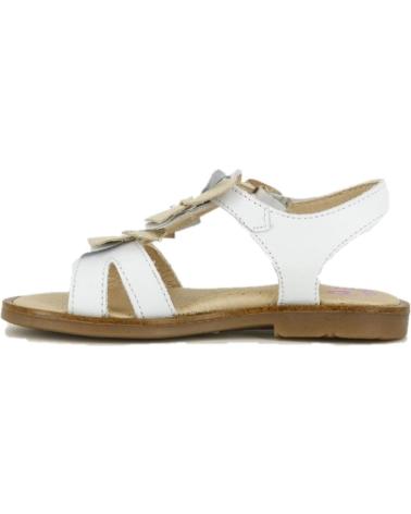 Sandalen für Mädchen PABLOSKY SANDALIA HOJAS 481000 BLANCO