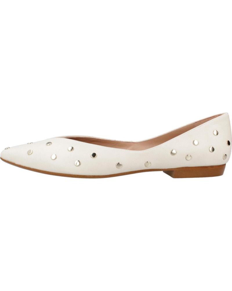 Ballerinas für Damen MIUXA BAILARINAS MUJER MODELO ZAONE COLOR BLANCO LATTE