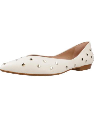 Ballerinas für Damen MIUXA BAILARINAS MUJER MODELO ZAONE COLOR BLANCO LATTE