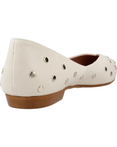 Ballerinas für Damen MIUXA BAILARINAS MUJER MODELO ZAONE COLOR BLANCO LATTE