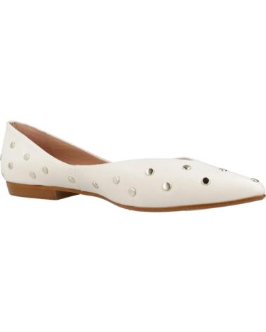 Ballerinas für Damen MIUXA BAILARINAS MUJER MODELO ZAONE COLOR BLANCO LATTE