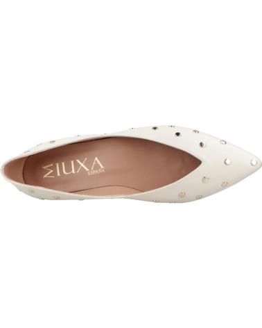 Ballerinas für Damen MIUXA BAILARINAS MUJER MODELO ZAONE COLOR BLANCO LATTE