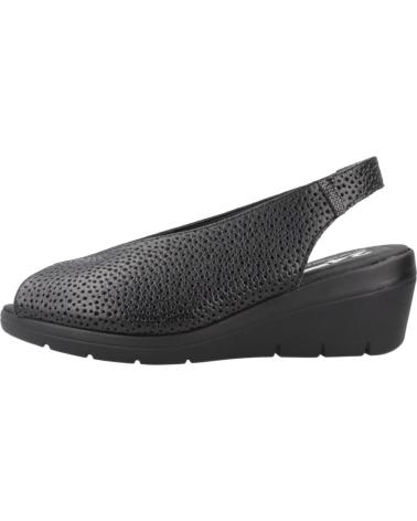 Sandali per Donna 24 HORAS ZAPATOS CONFORT MUJER MODELO 25955 COLOR NEGRO