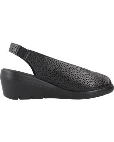 Sandali per Donna 24 HORAS ZAPATOS CONFORT MUJER MODELO 25955 COLOR NEGRO