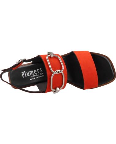 Sandali per Donna PLUMERS SANDALIAS MUJER MODELO 3838P COLOR NARANJA CORAL