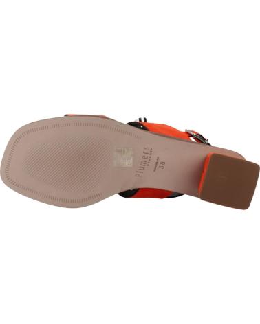 Sandali per Donna PLUMERS SANDALIAS MUJER MODELO 3838P COLOR NARANJA CORAL