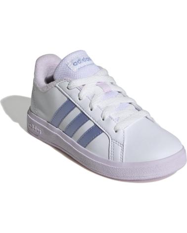 Sportivo per Donna e Bambina e Bambino ADIDAS ZAPATILLA GRAND COURT 2 0 K IE3844 BLANCO