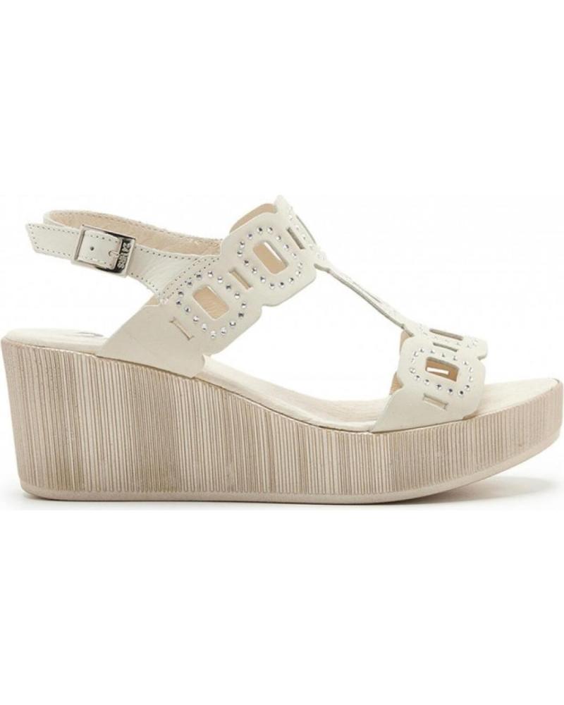 Woman Sandals 24 HORAS SANDALIA 25715 CREMA
