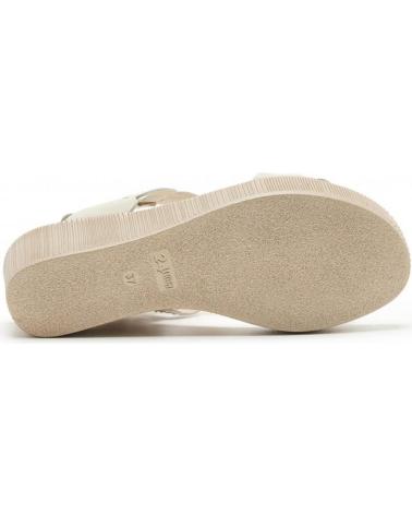 Woman Sandals 24 HORAS SANDALIA 25715 CREMA