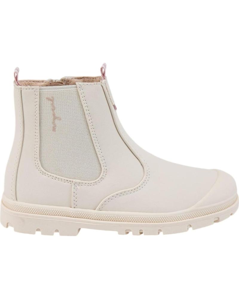girl boots MAYORAL BOTAS 44526 BOTIN CHELSEA NINO BEIGE