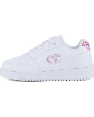 Sneaker-De-Mujer-CHAMPION-RD18-PLATFORM-GLITTER-G-GS-BLANCO