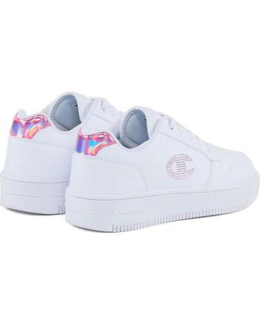 Sneaker-De-Mujer-CHAMPION-RD18-PLATFORM-GLITTER-G-GS-BLANCO