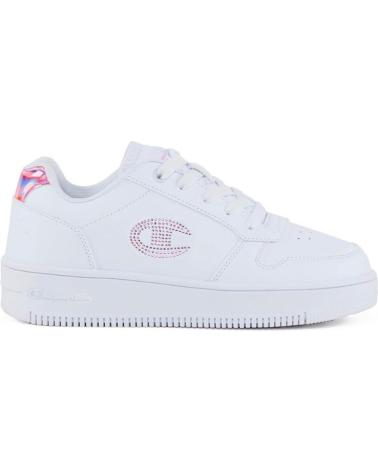 Sneaker-De-Mujer-CHAMPION-RD18-PLATFORM-GLITTER-G-GS-BLANCO