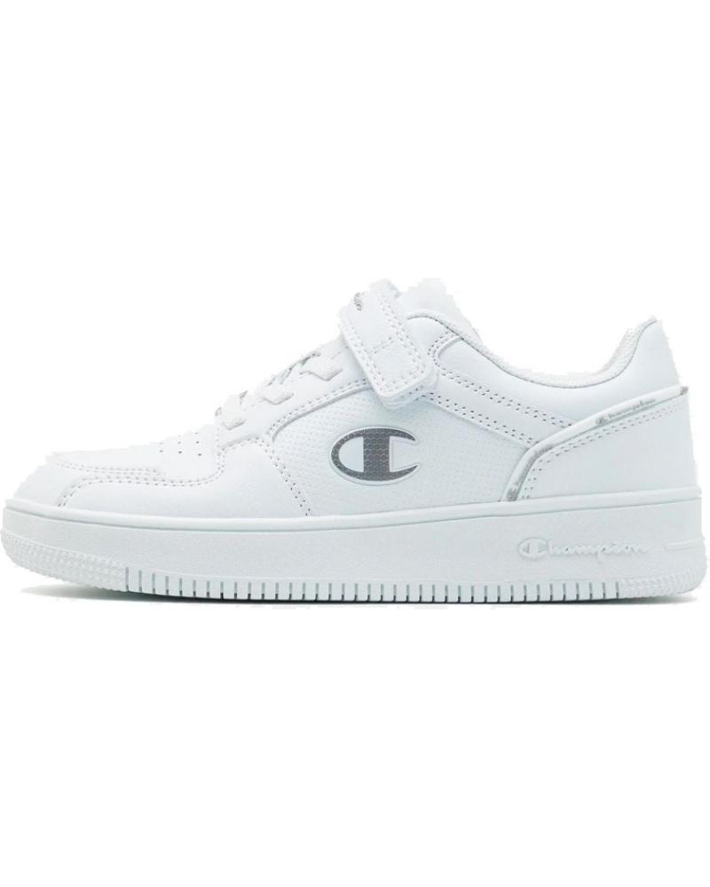 Sportif pour Fille et Garçon CHAMPION REBOUND 2 0 LOW G PS S32497-WW022 BLANCO