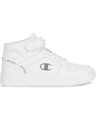 Sportif pour Fille et Garçon CHAMPION REBOUND18 2 0 MID G PS S32498-WW021 BLANCO