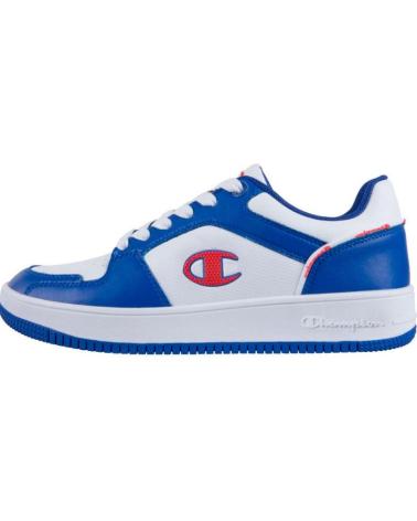 Sportif pour Homme CHAMPION REBOUND LOW S21906-WW018 AZUL BLANCO
