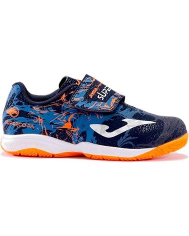 JOMA SUPER COPA JR INDOOR BLUE SHOES FOR KIDS AZUL