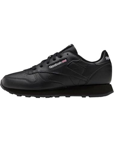 Sportif pour Femme et Homme et Fille et Garçon REEBOK CALZADO MARCA MODELO CL LTHR NEGRO
