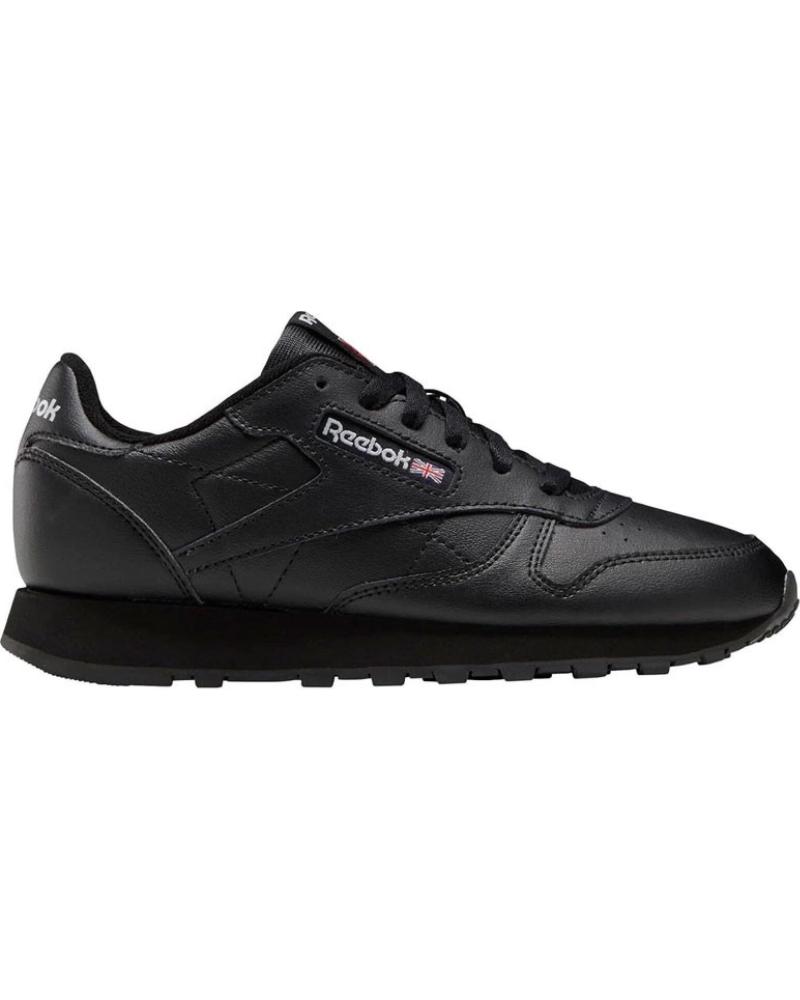 Sportif pour Femme et Homme et Fille et Garçon REEBOK CALZADO MARCA MODELO CL LTHR NEGRO