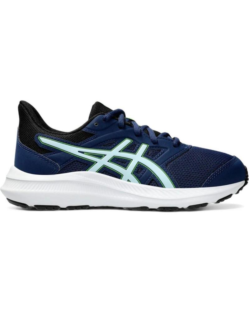 Sportivo per Donna e Bambino ASICS ZAPATILLAS JOLT 4 GS EXPANSE GRIS COOL 1014A300-405 RUN AZUL