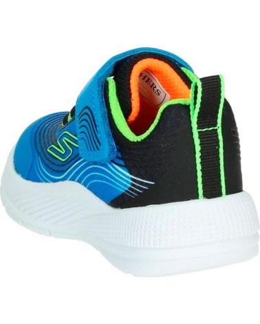 Scarpe per Bambina e Bambino SKECHERS ZAPATILLAS MICROSPEC ADVANCE PARA NINOS UNISEX EN COLOR AZUL AZUL